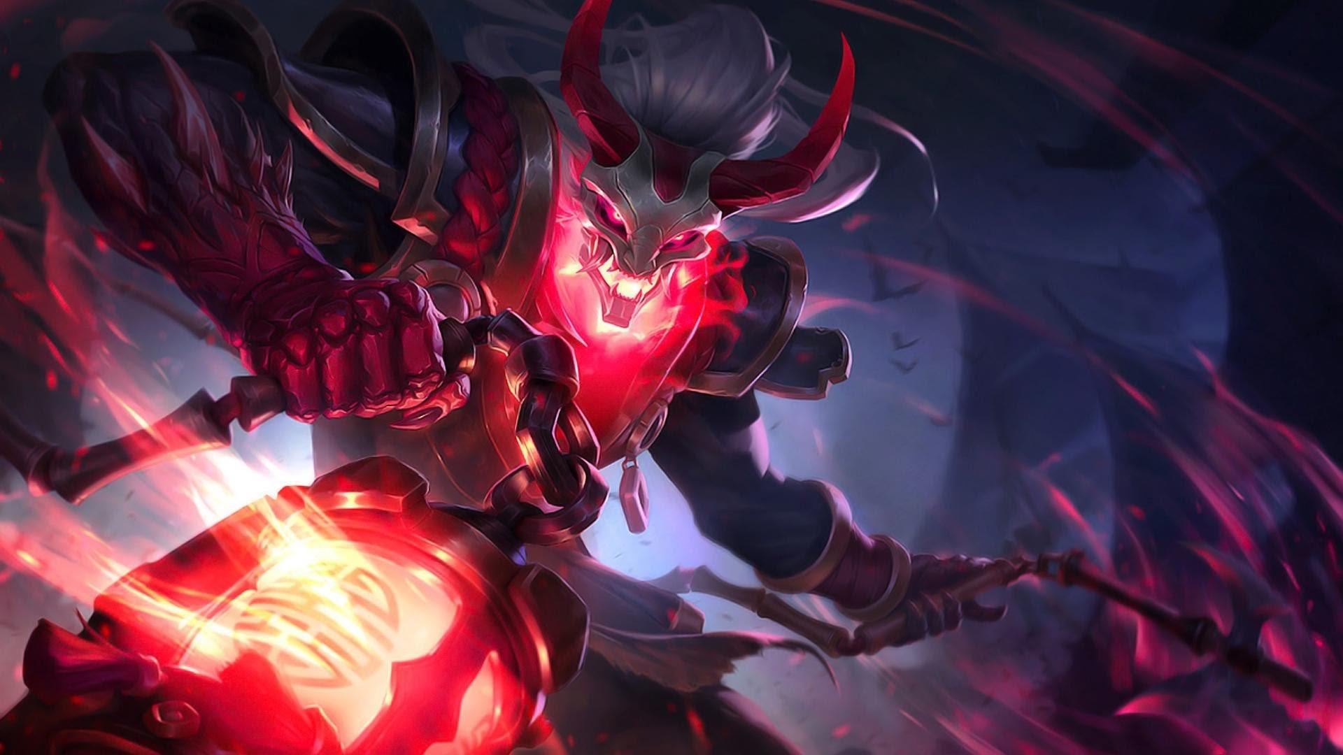 Blood Moon Thresh 1920X1080 Wallpapers