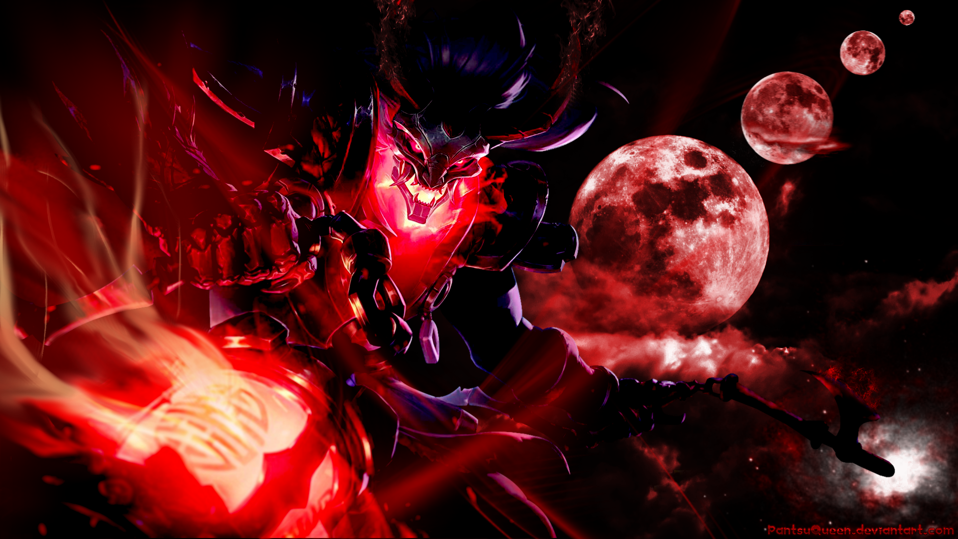 Blood Moon Thresh 1920X1080 Wallpapers