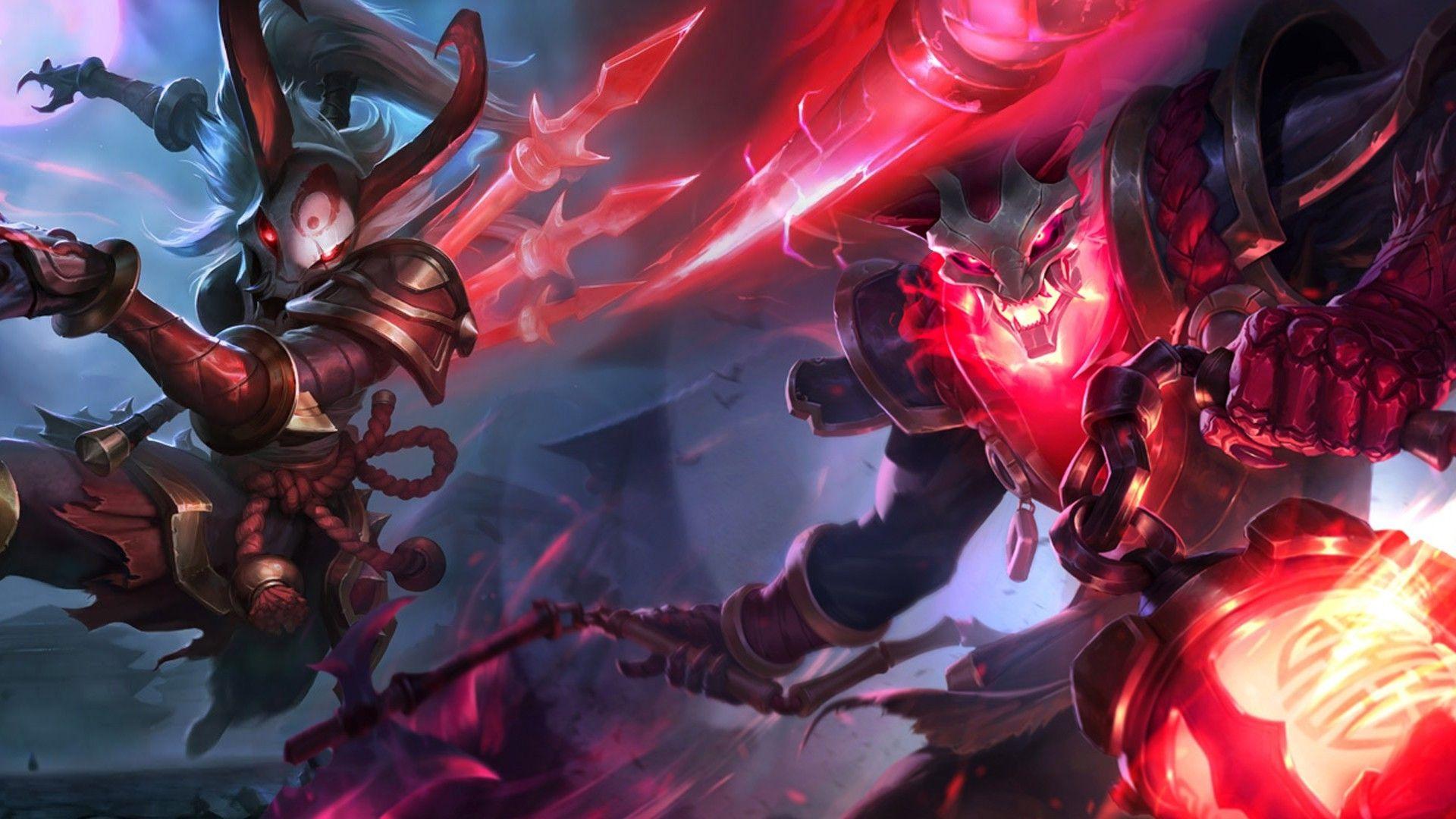 Blood Moon Thresh 1920X1080 Wallpapers