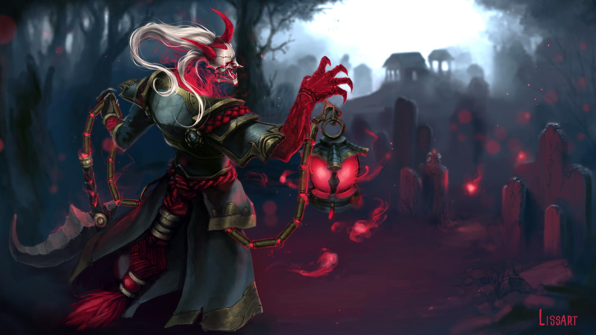 Blood Moon Thresh 1920X1080 Wallpapers