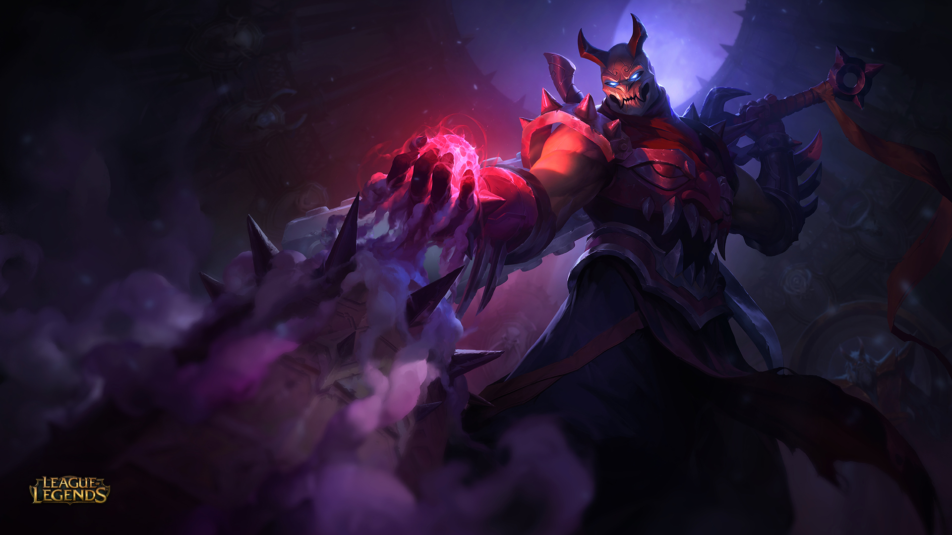 Blood Moon Yasuo Splash Art Wallpapers