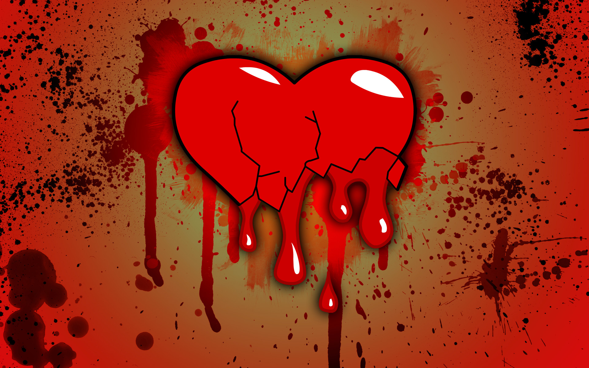 Bloody Heart Wallpapers