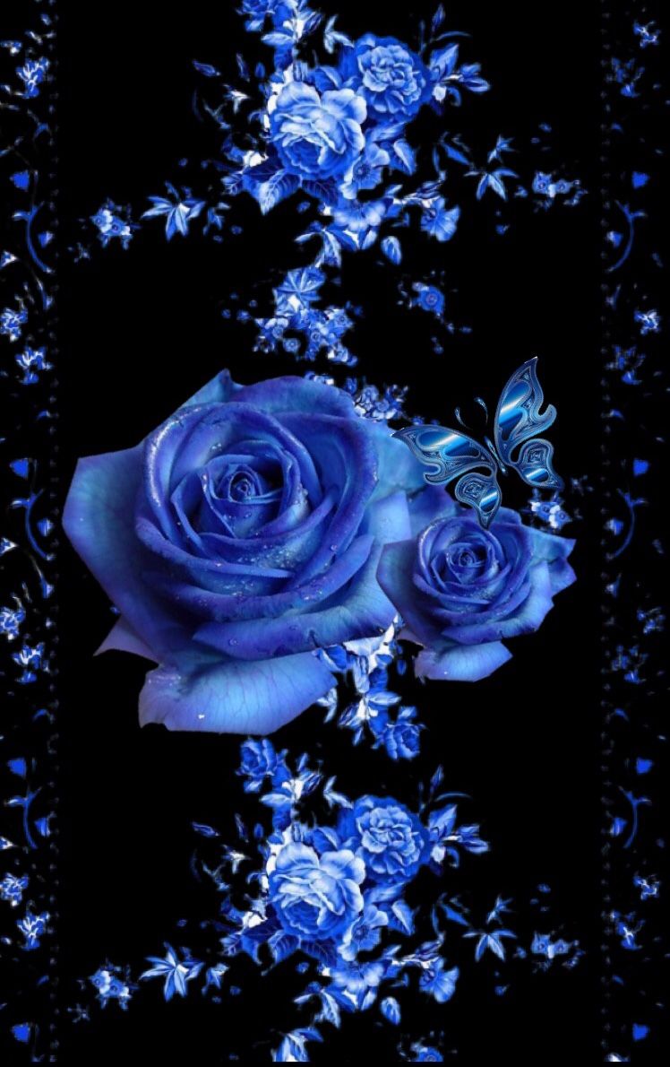 Blue Aesthetic Flowers Wallpapers