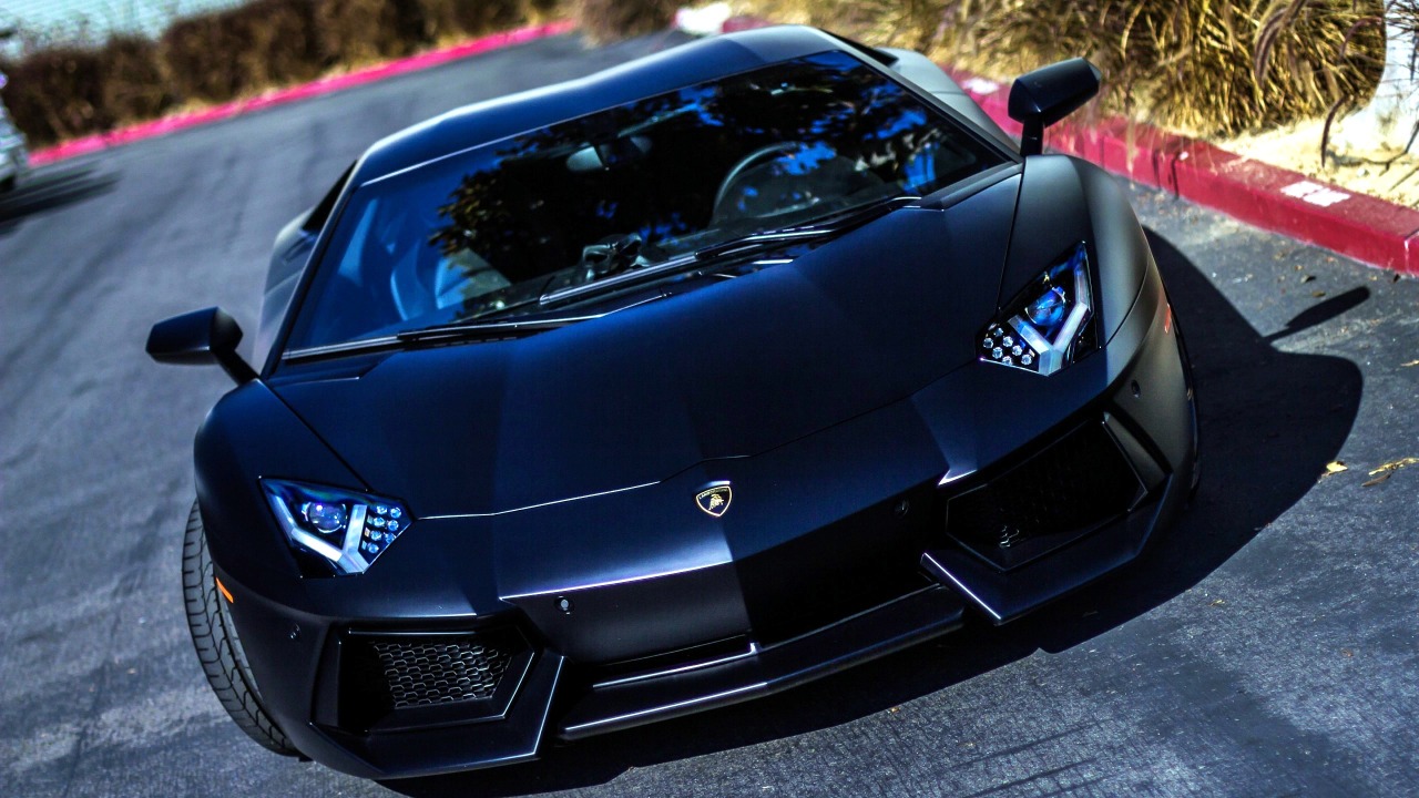 Blue And Black Lambo Wallpapers