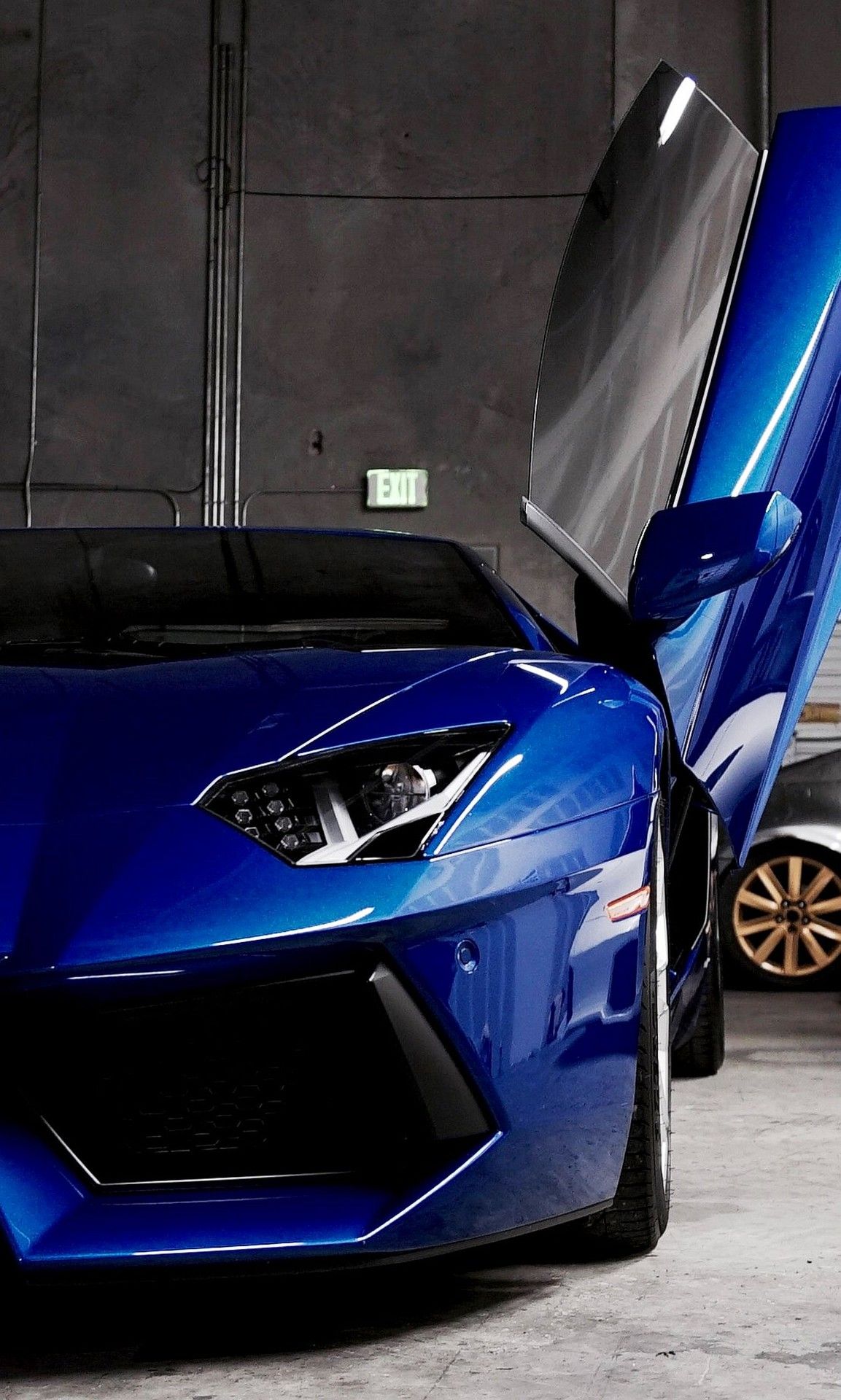 Blue And Black Lambo Wallpapers