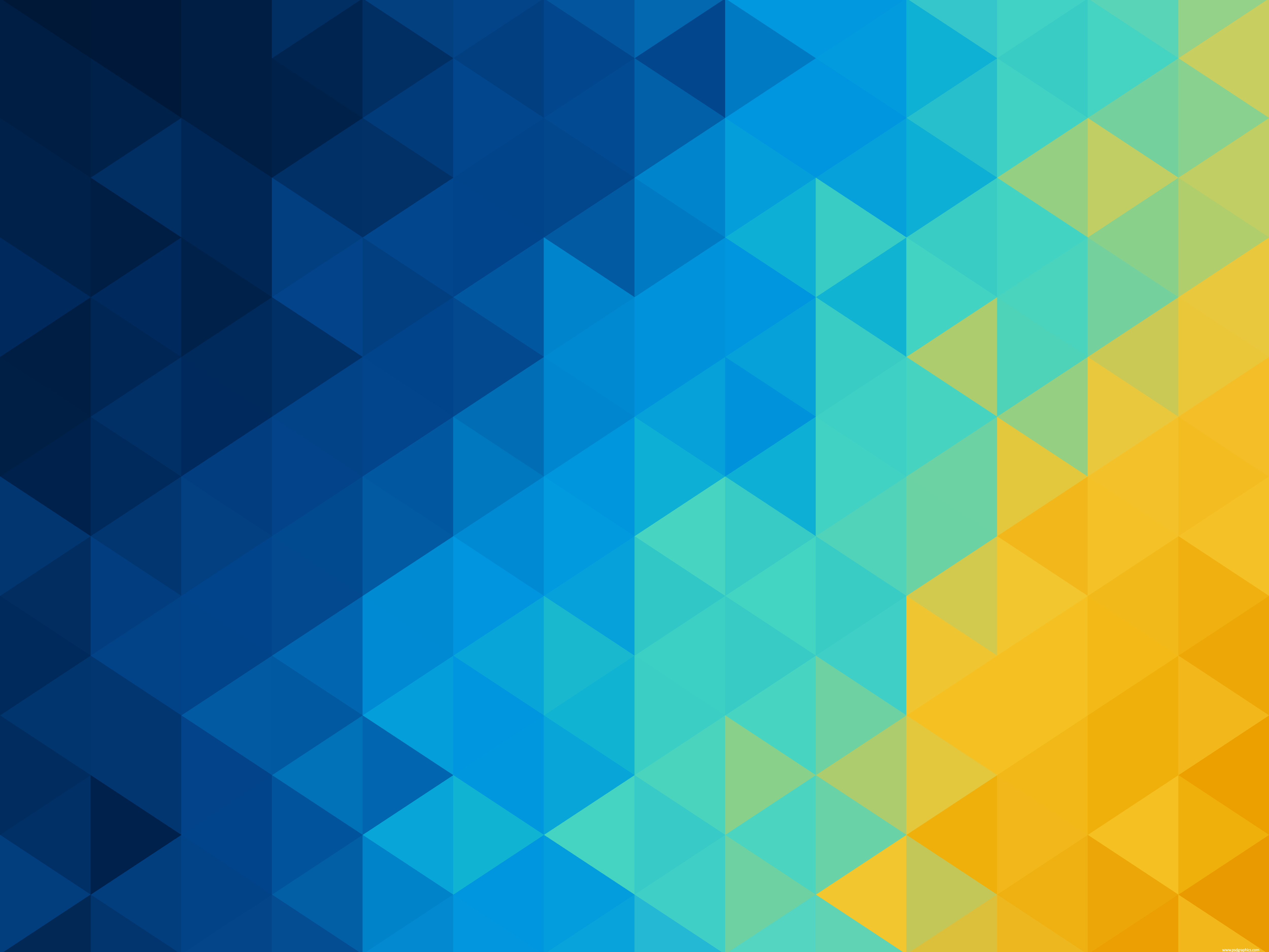 Blue And Green Geometric Wallpapers