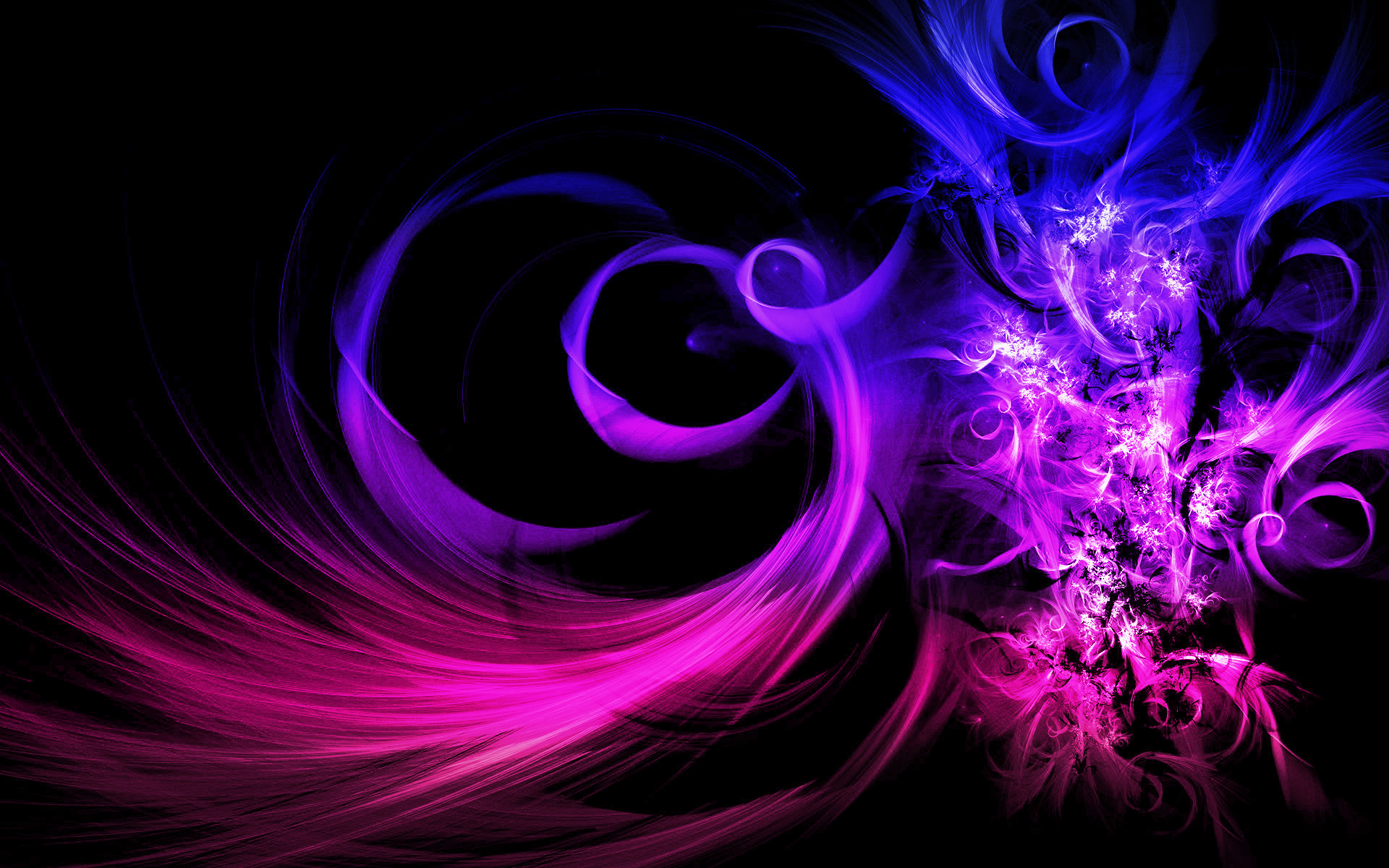 Blue And Purple Art Wallpapers