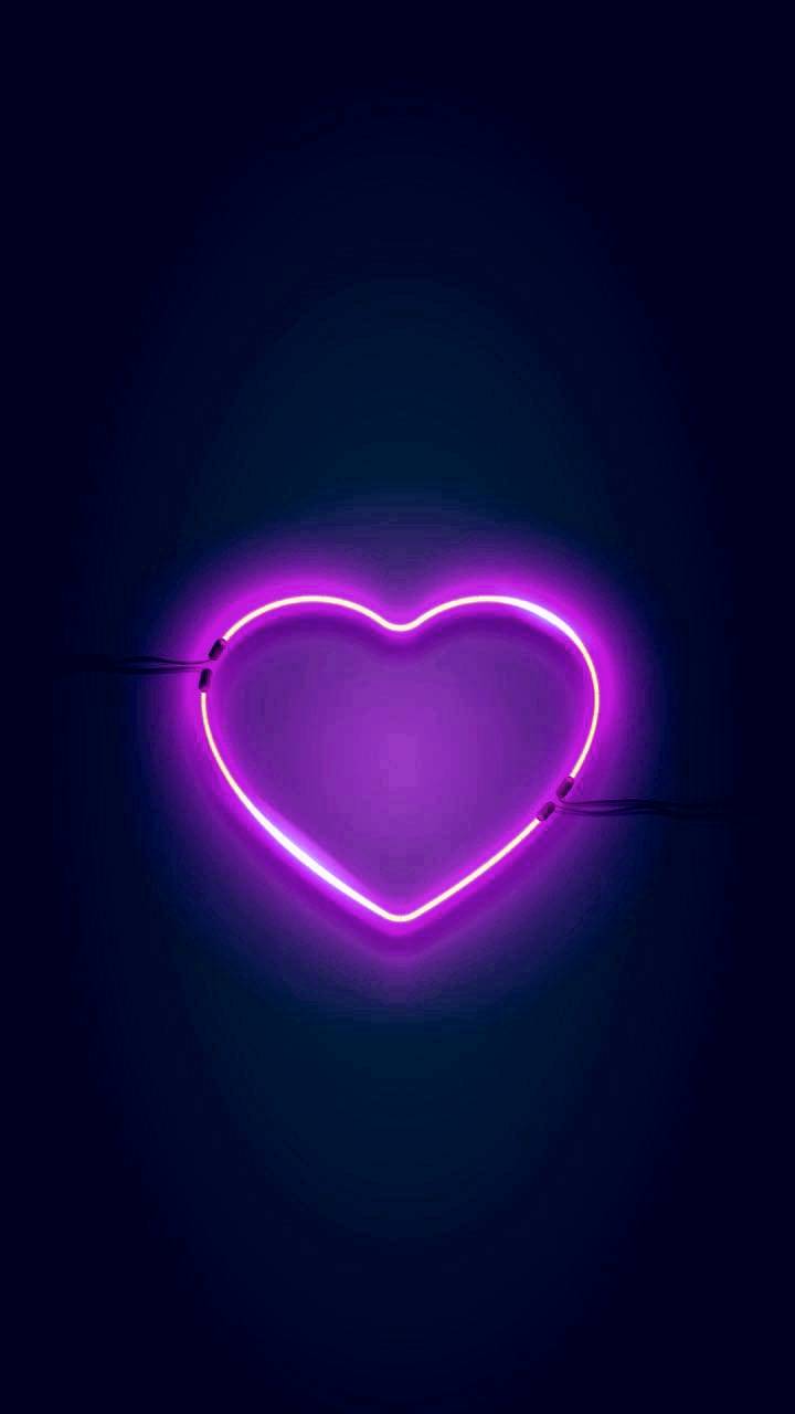 Blue And Purple Hearts Wallpapers