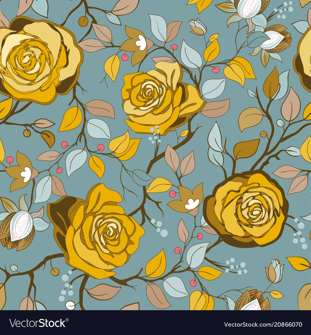 Blue And Yellow Flower Wallpapers