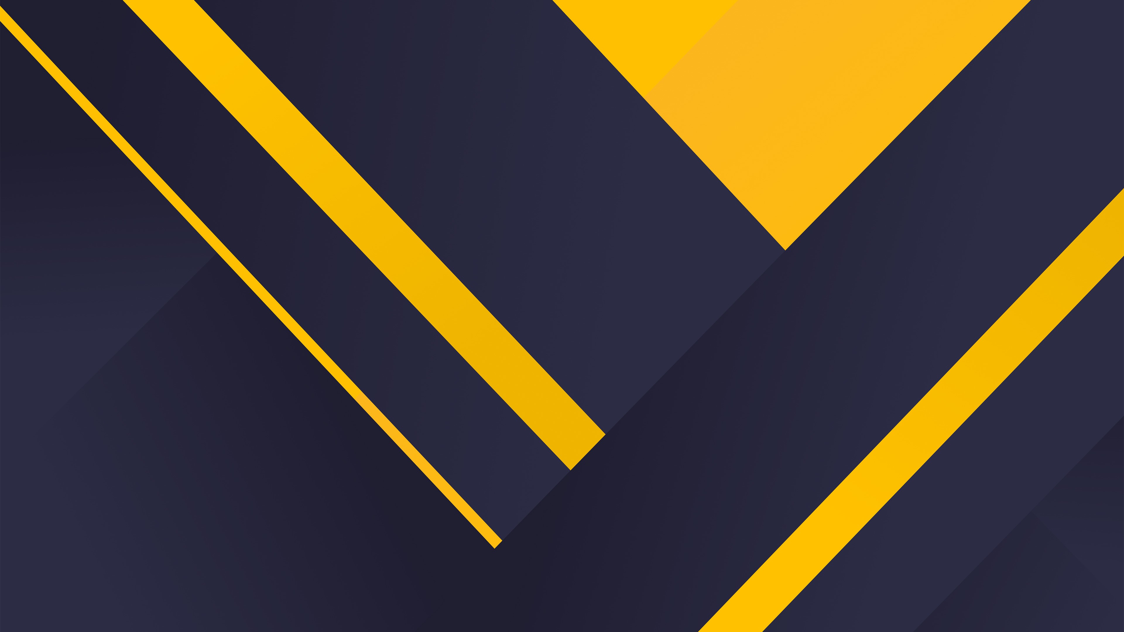 Blue And Yellow Material Wallpapers