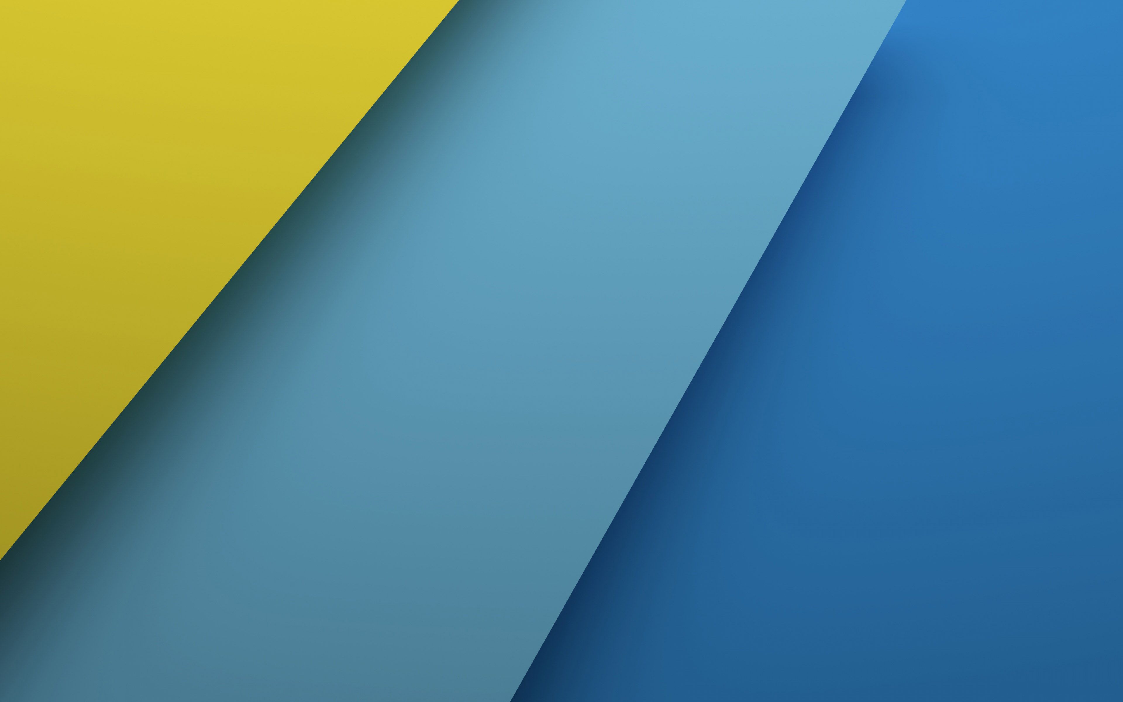 Blue And Yellow Material Wallpapers