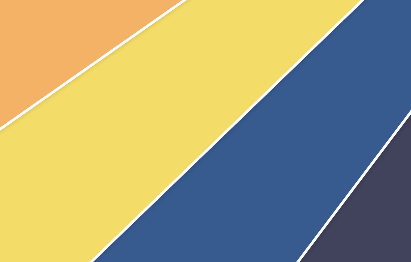 Blue And Yellow Material Wallpapers