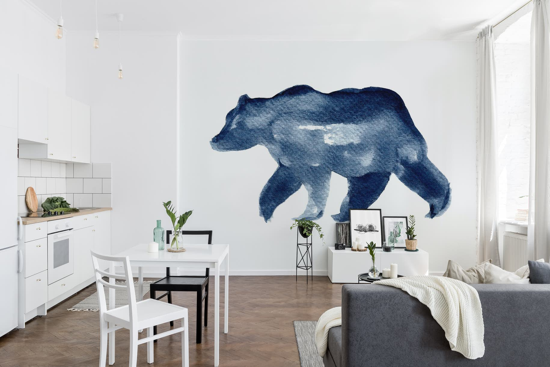 Blue Bear Wallpapers