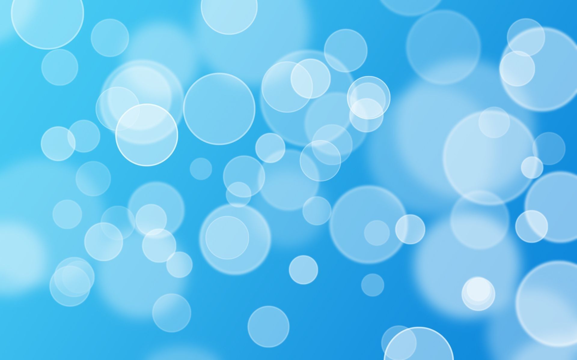 Blue Bubbles Wallpapers