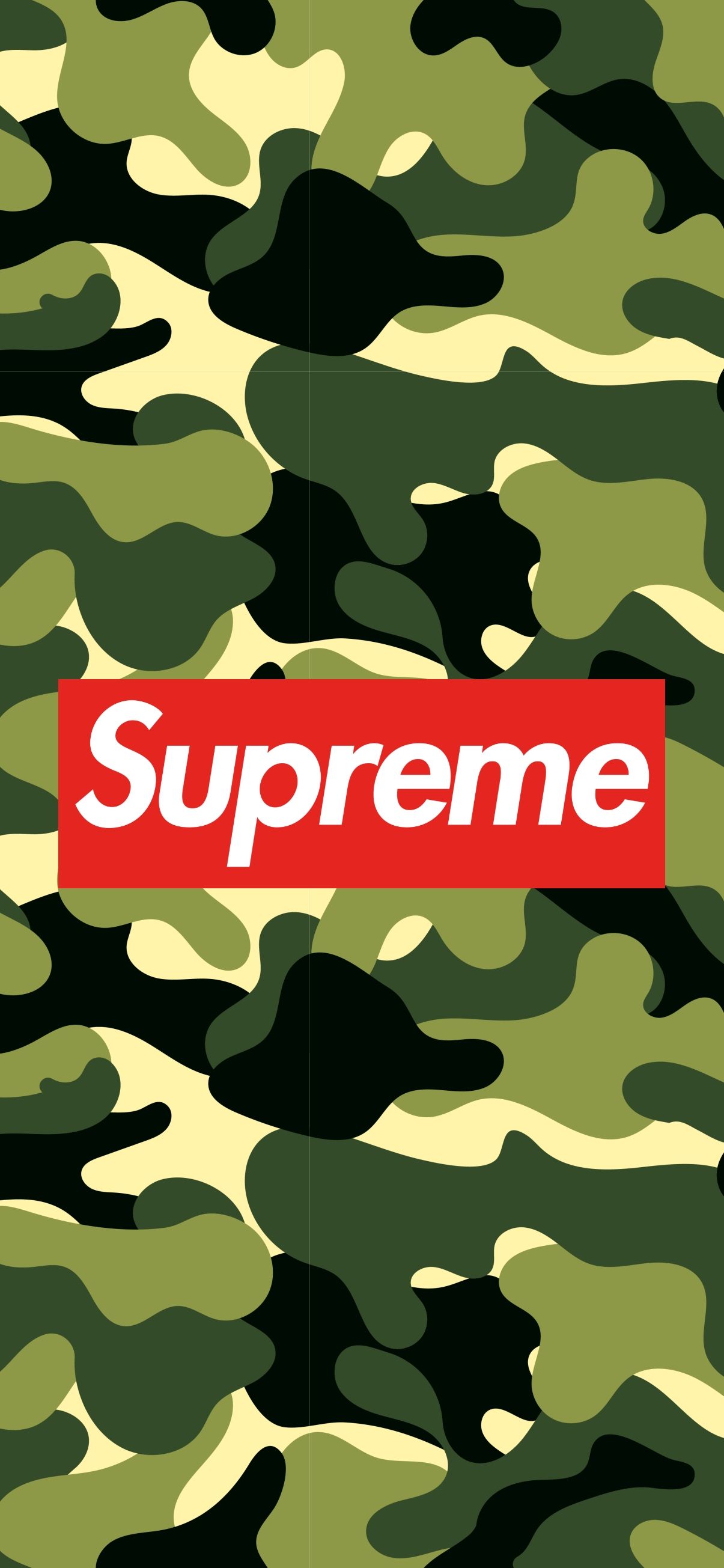 Blue Camo Supreme Wallpapers