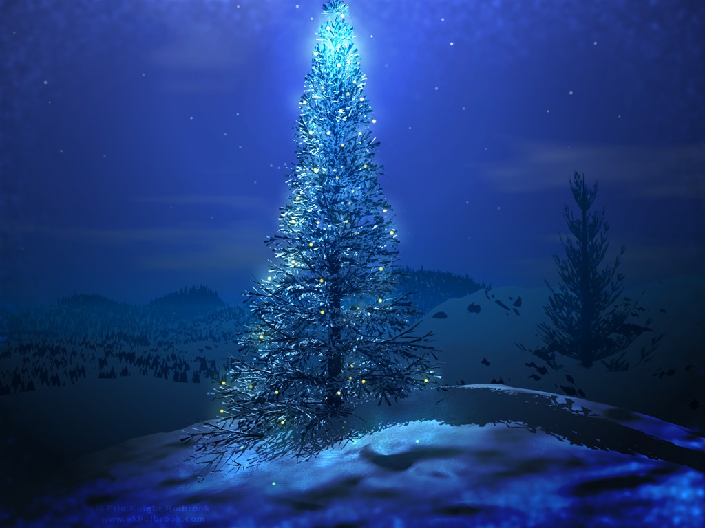 Blue Christmas Wallpapers