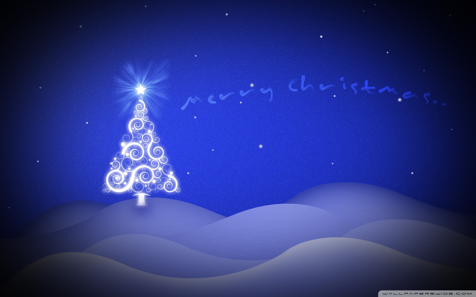 Blue Christmas Wallpapers