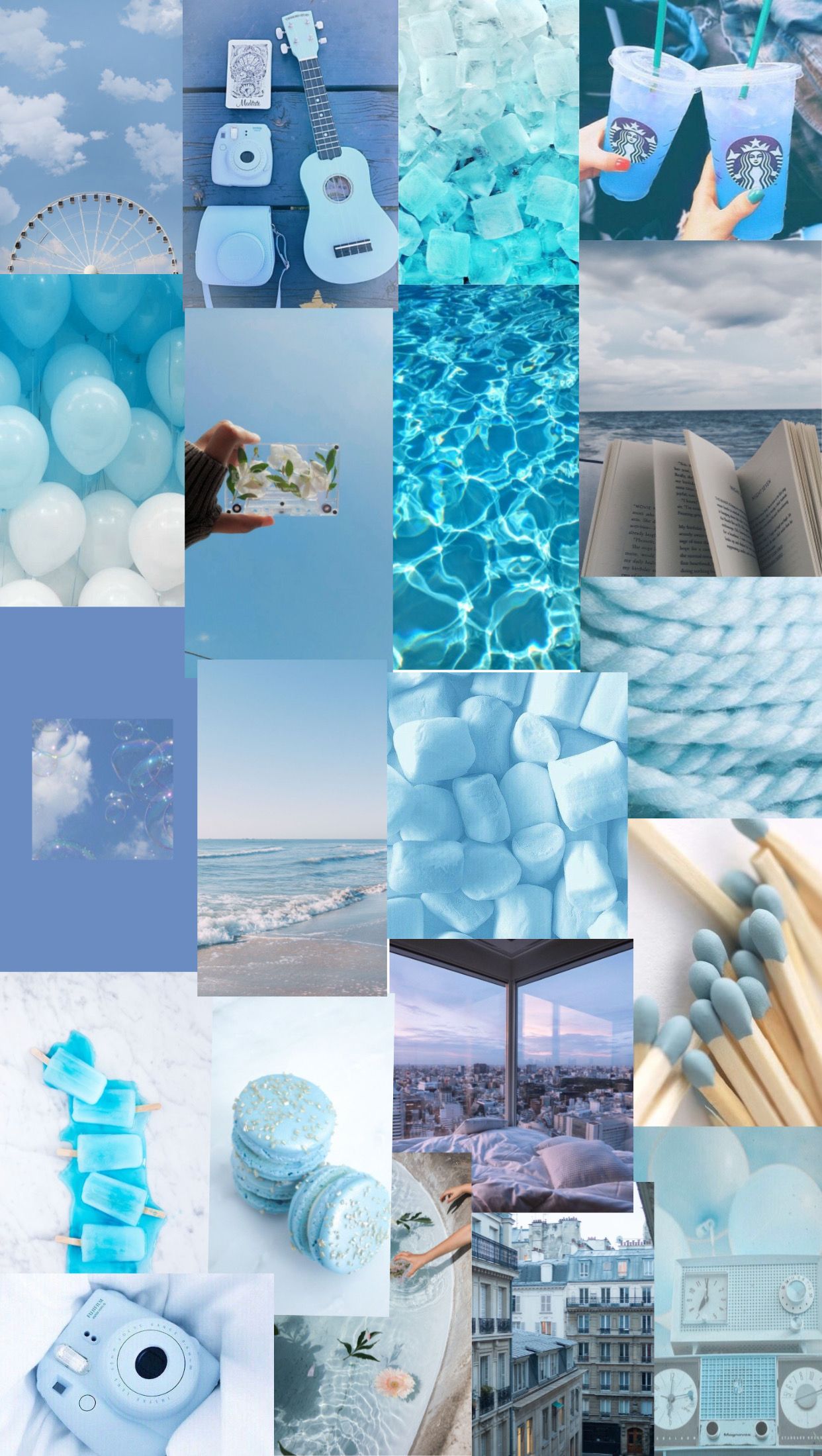 Blue Collage Wallpapers