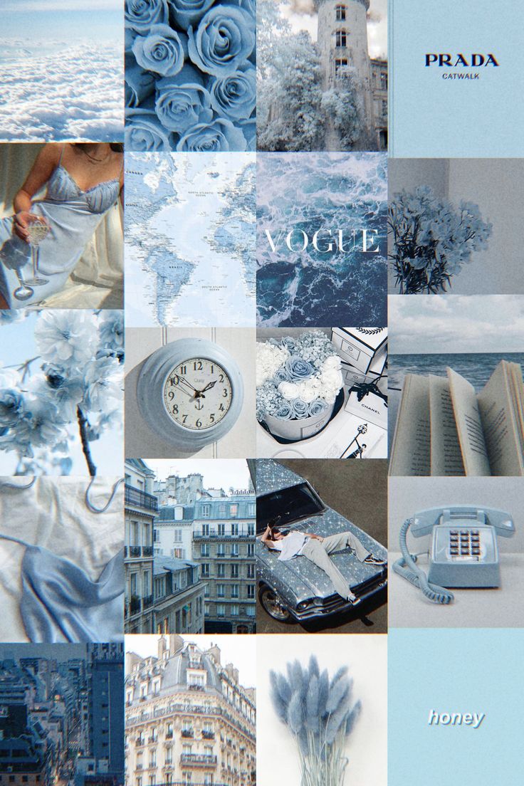 Blue Collage Wallpapers