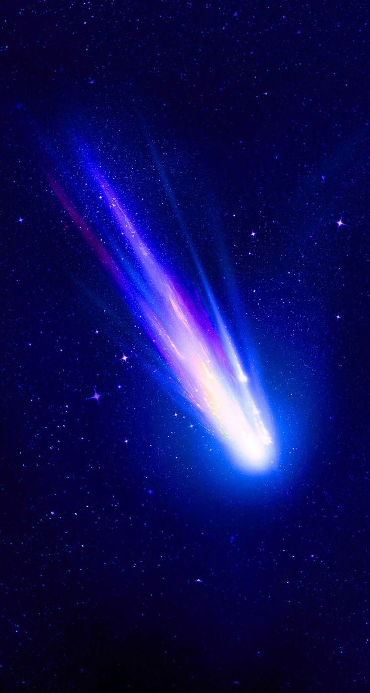 Blue Comet Space Wallpapers