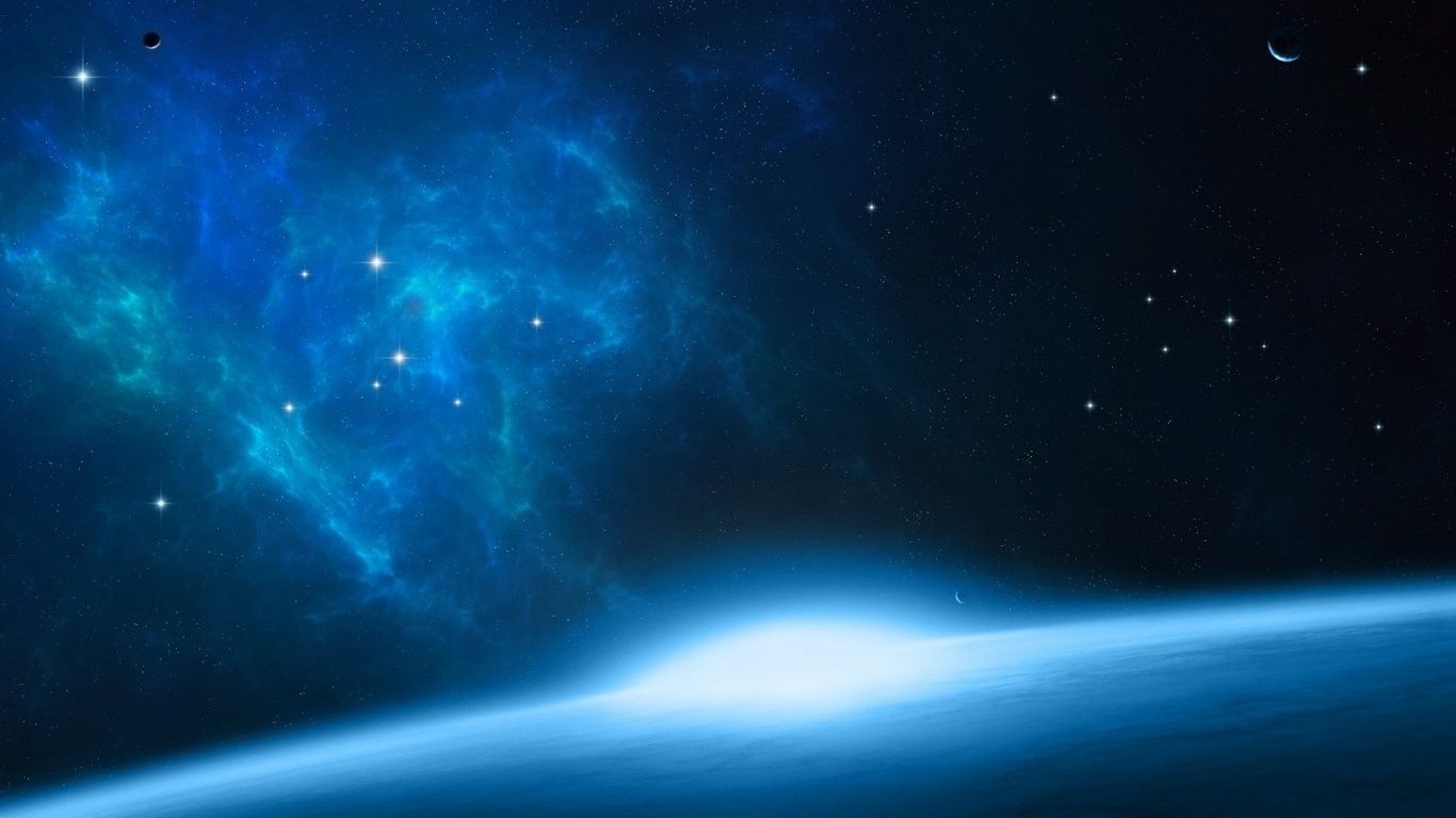 Blue Comet Space Wallpapers