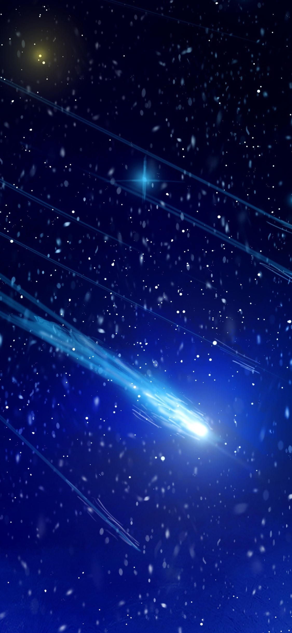 Blue Comet Space Wallpapers