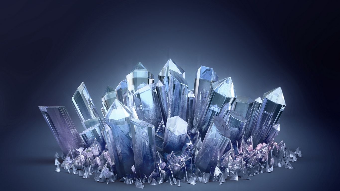 Blue Crystal Wallpapers