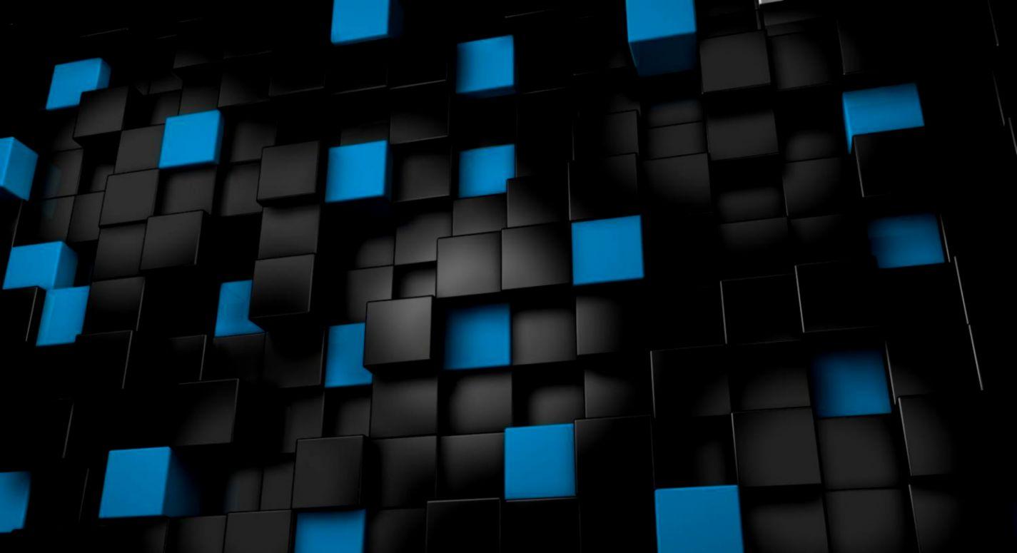 Blue Cubes Wallpapers