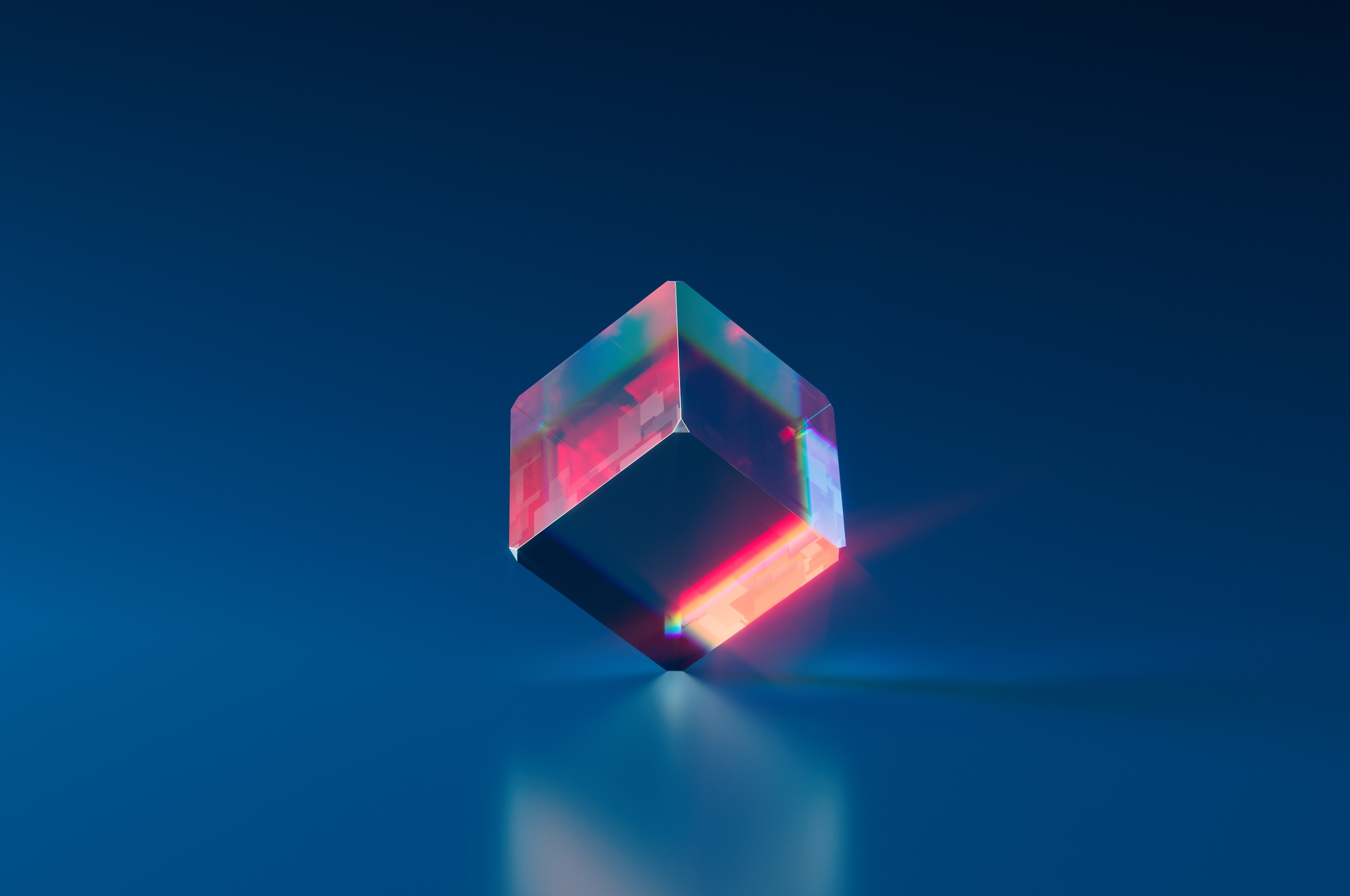 Blue Cubes Wallpapers