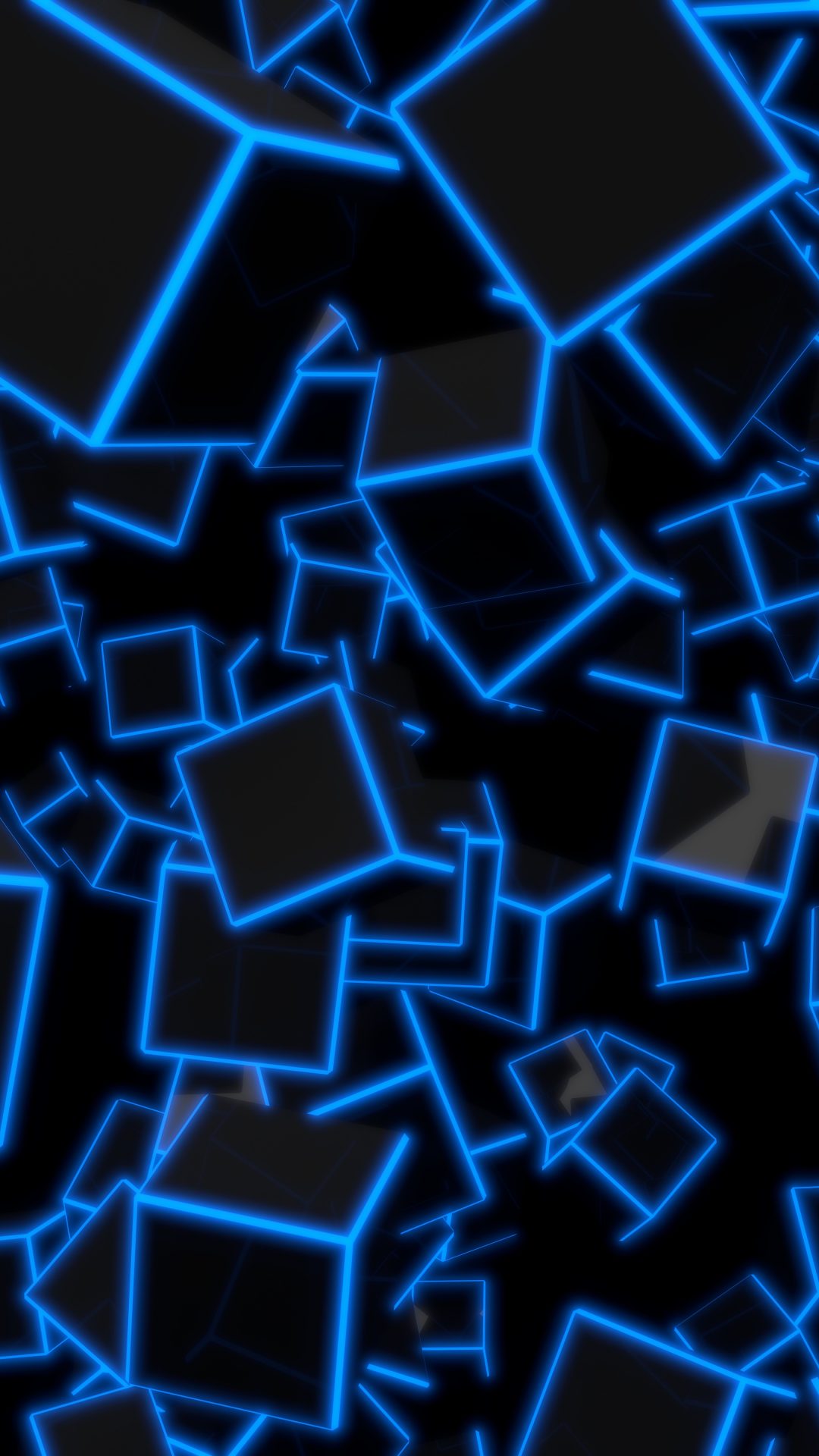 Blue Cubes Wallpapers