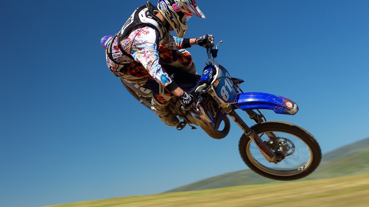 Blue Dirt Bike Wallpapers