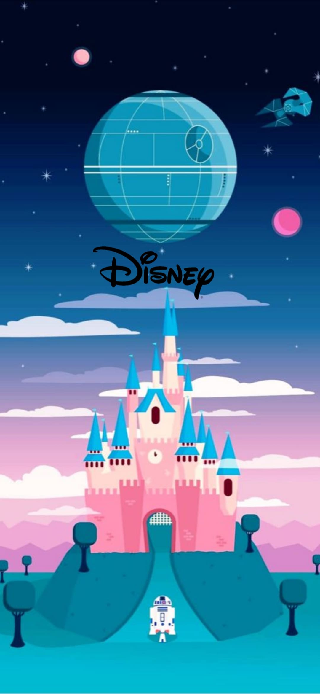 Blue Disney Aesthetic Wallpapers