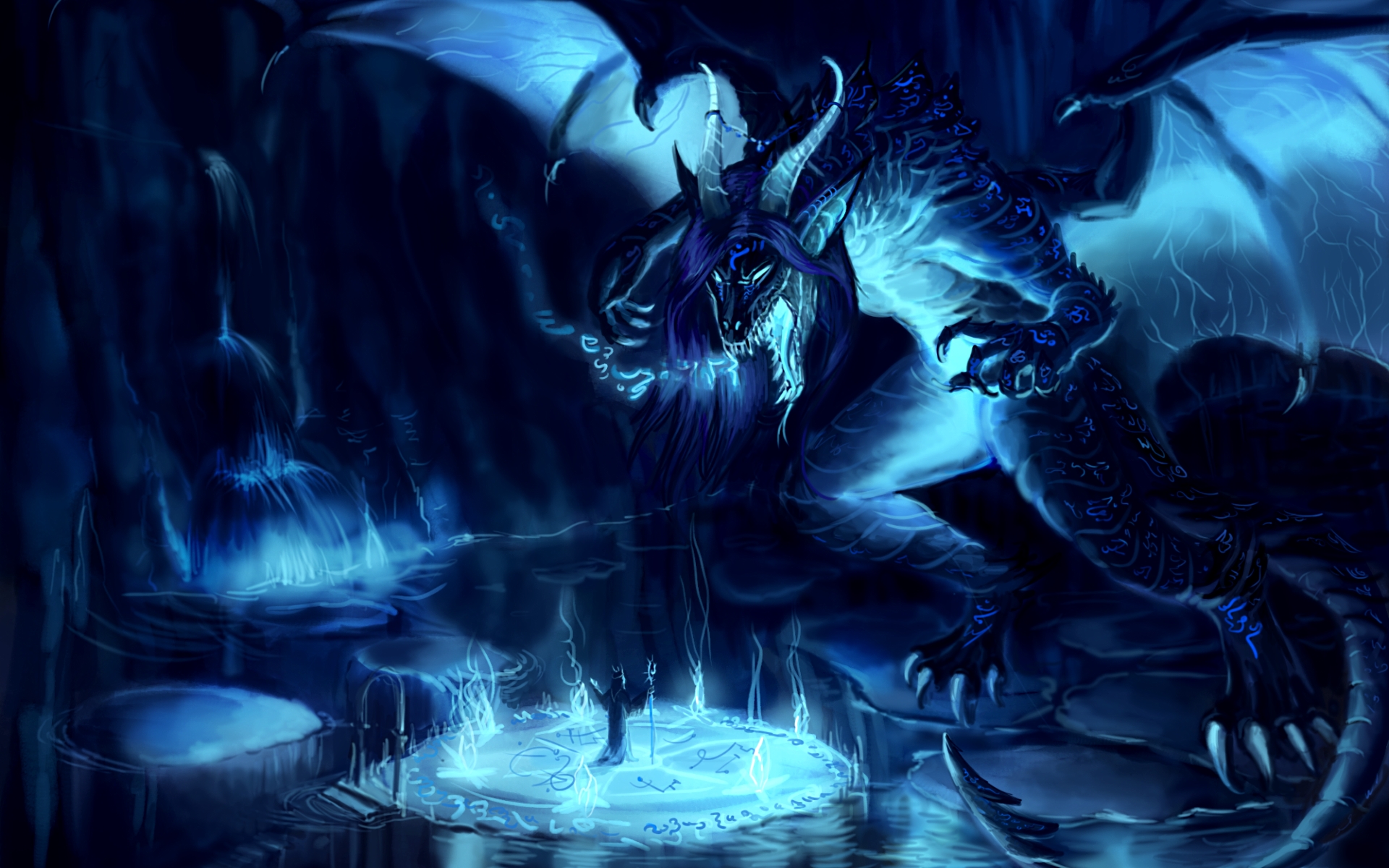 Blue Dragon Hd Wallpapers