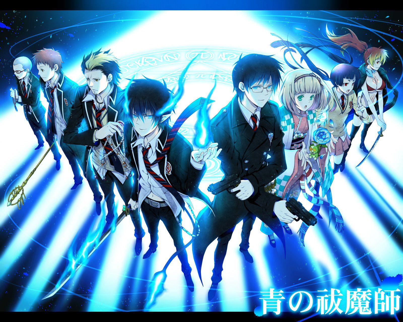 Blue Exorcist Iphone Wallpapers