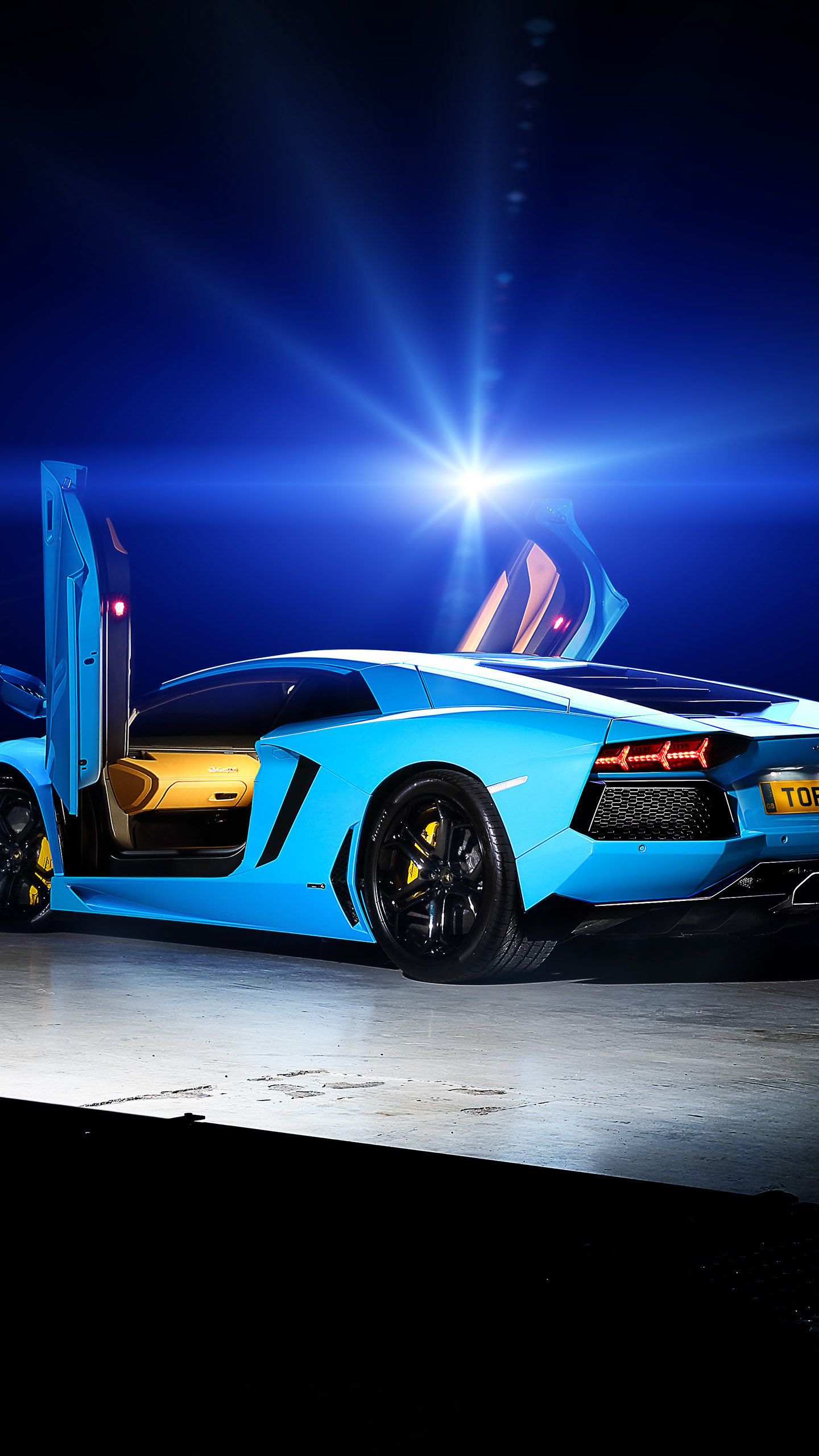 Blue Fire Lamborghini Wallpapers