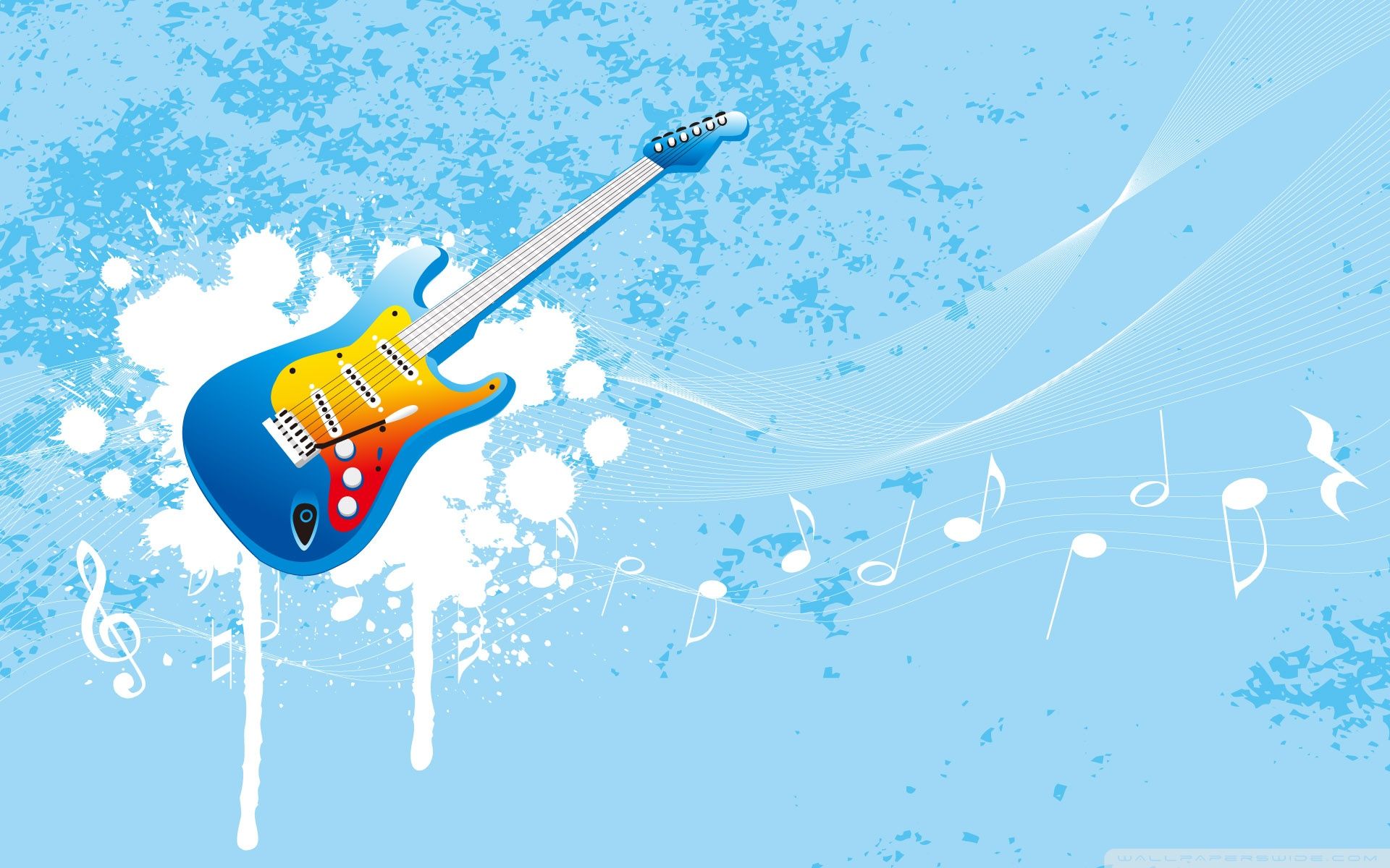 Blue Guitar Wallpapers