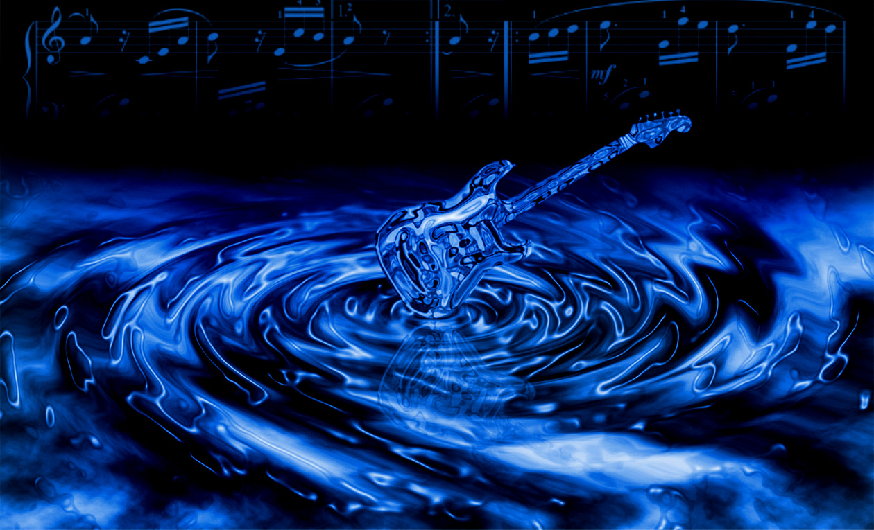 Blue Guitar Wallpapers
