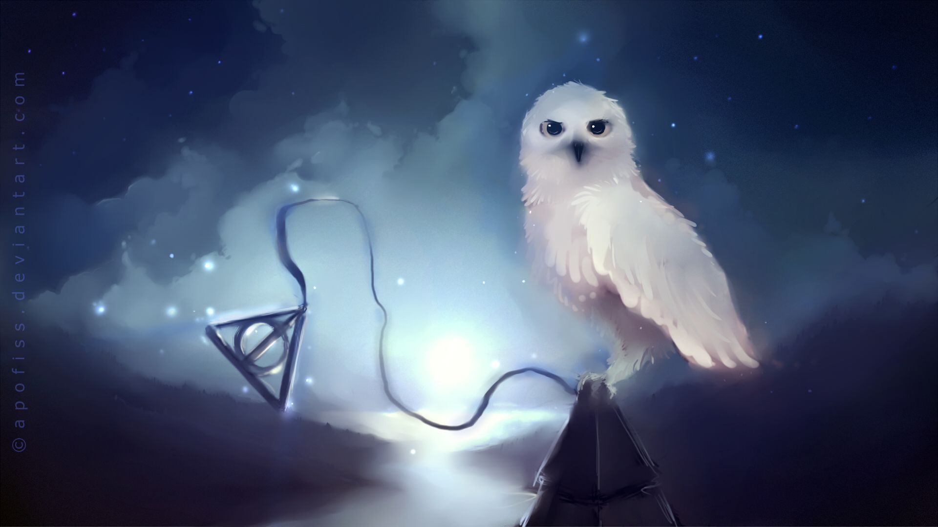 Blue Harry Potter Wallpapers