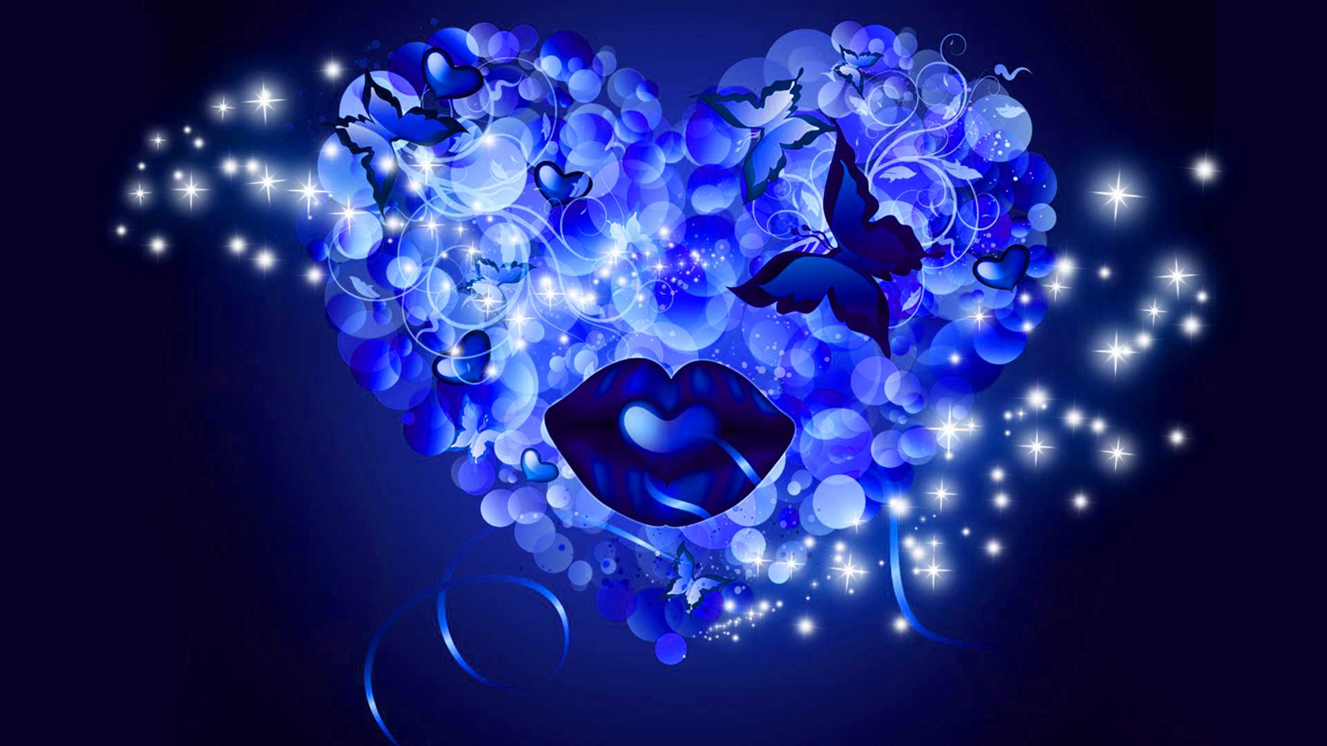 Blue Heart Wallpapers