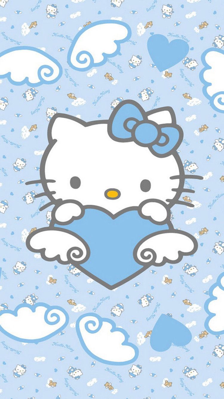 Blue Hello Kitty Wallpapers