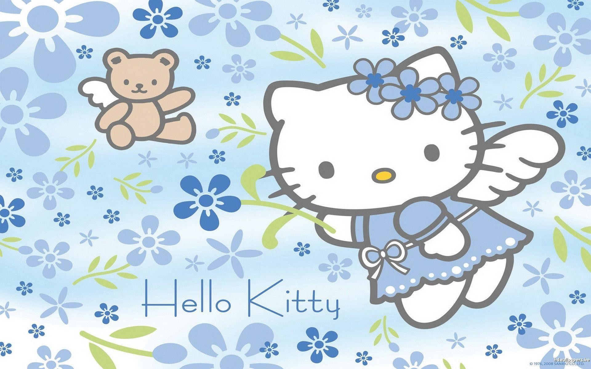 Blue Hello Kitty Wallpapers