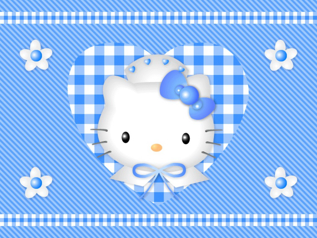 Blue Hello Kitty Wallpapers