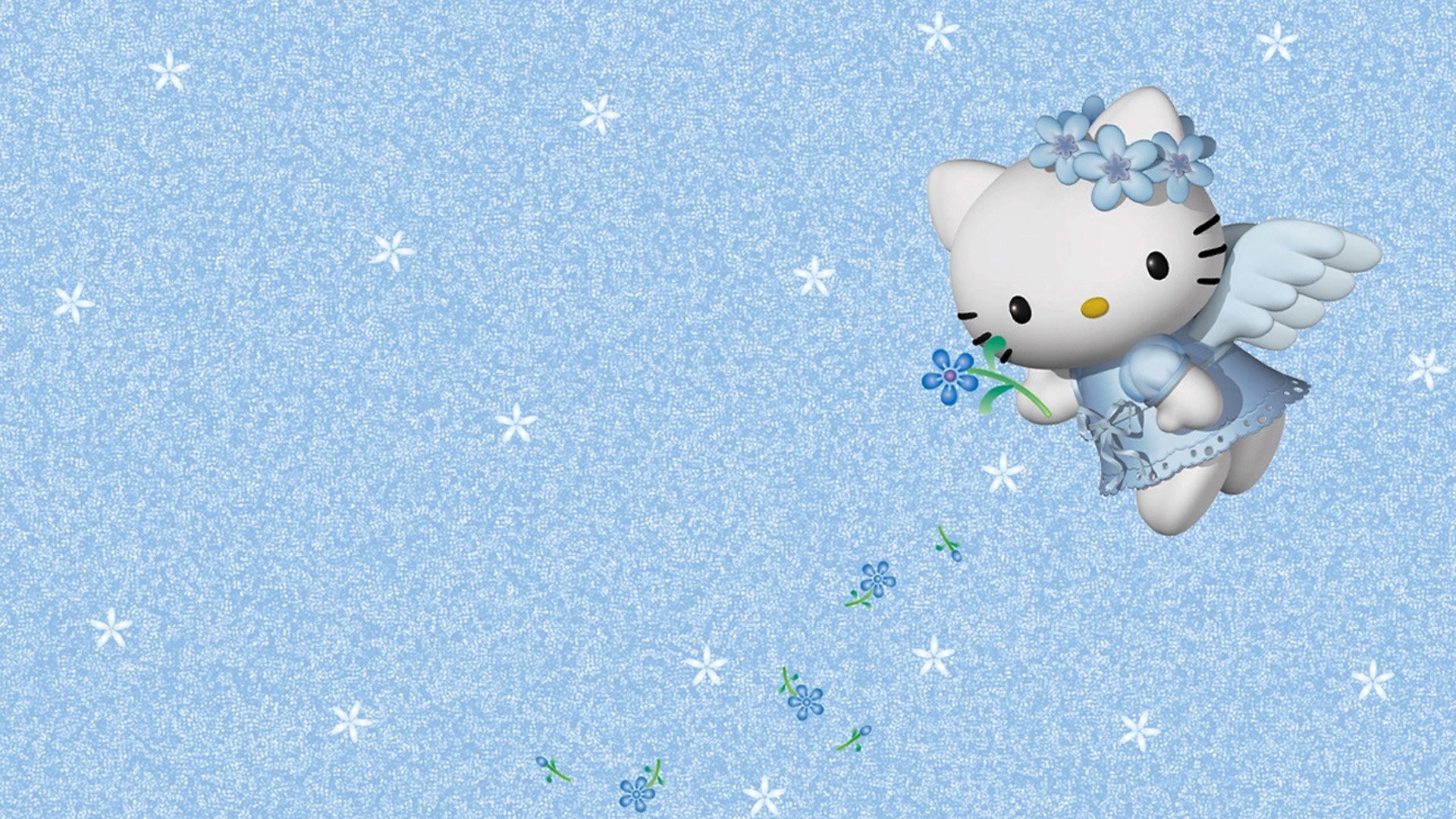 Blue Hello Kitty Wallpapers