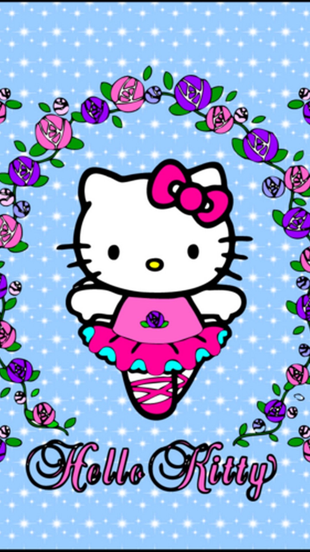 Blue Hello Kitty Wallpapers