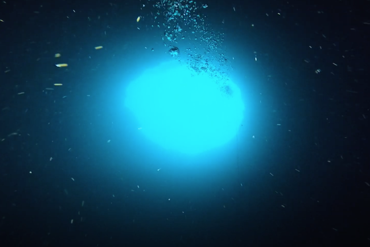 Blue Hole In Space Wallpapers