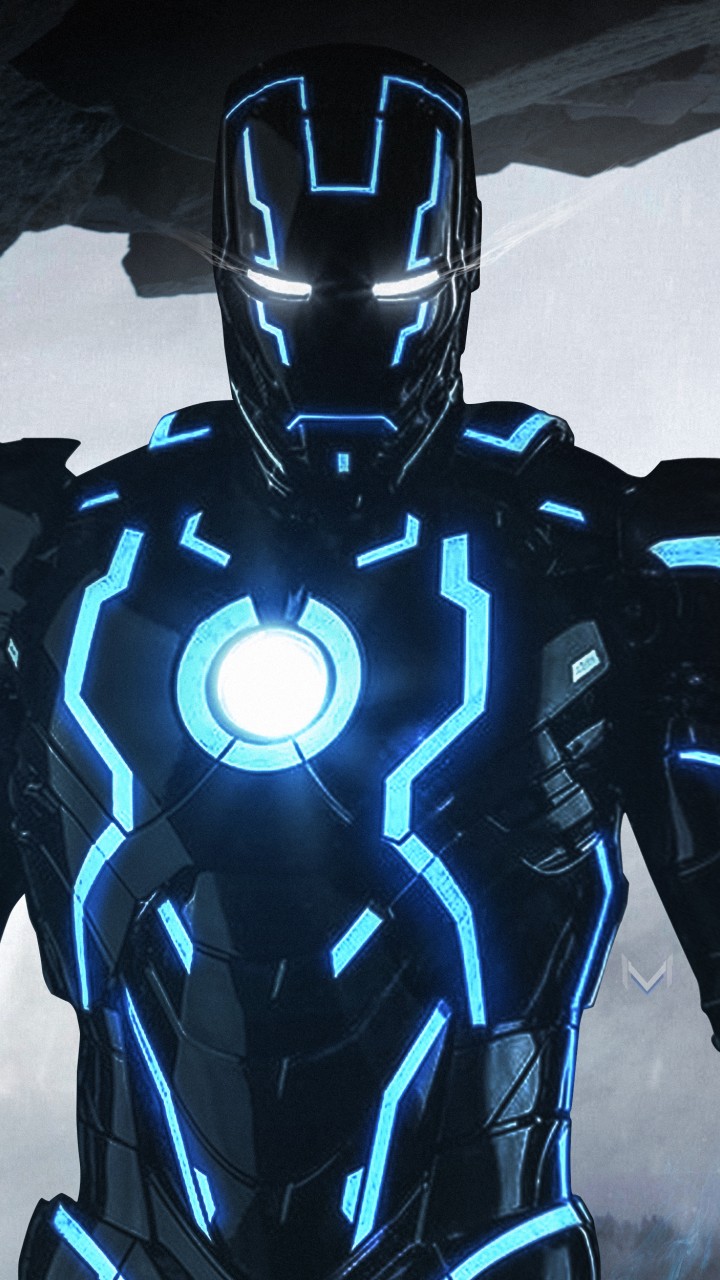 Blue Iron Man Wallpapers