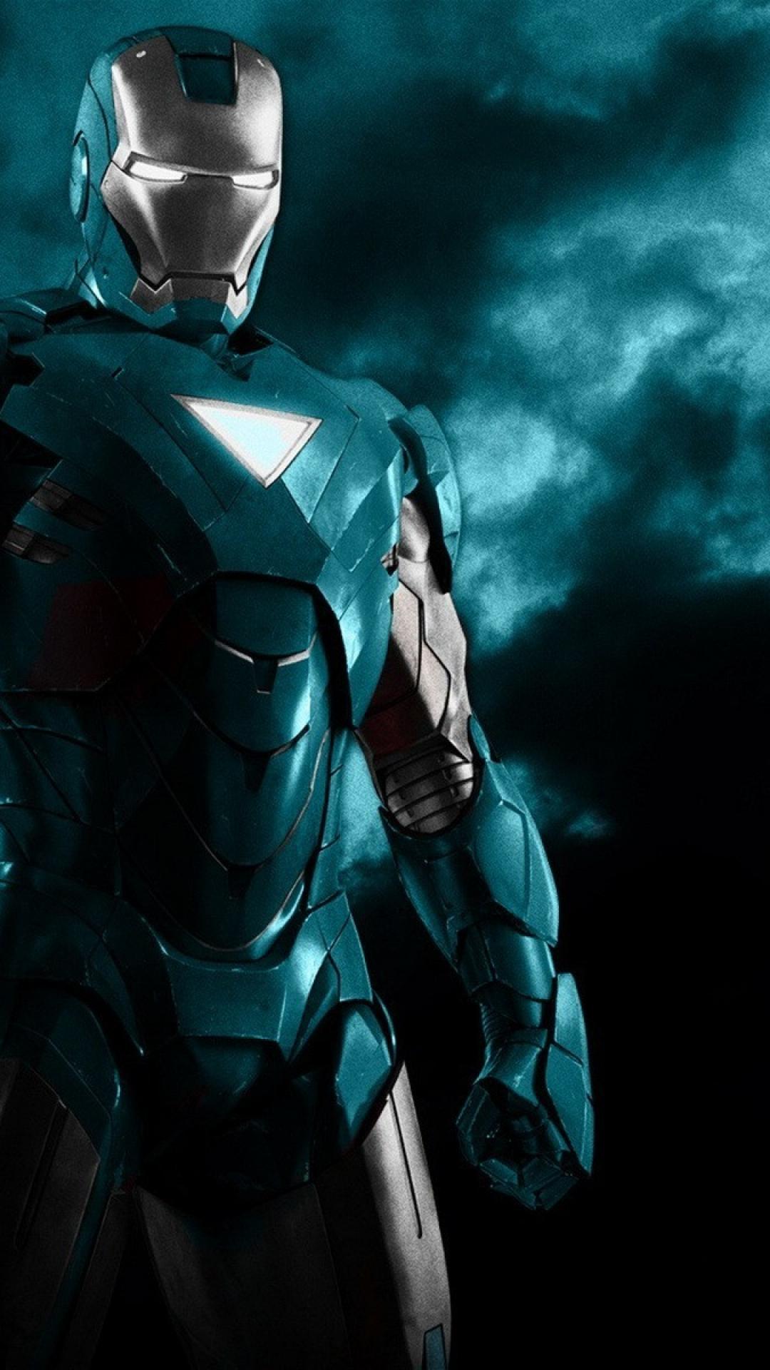 Blue Iron Man Wallpapers