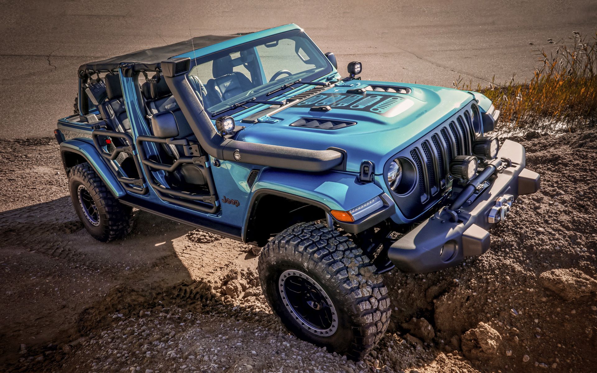 Blue Jeep Wallpapers