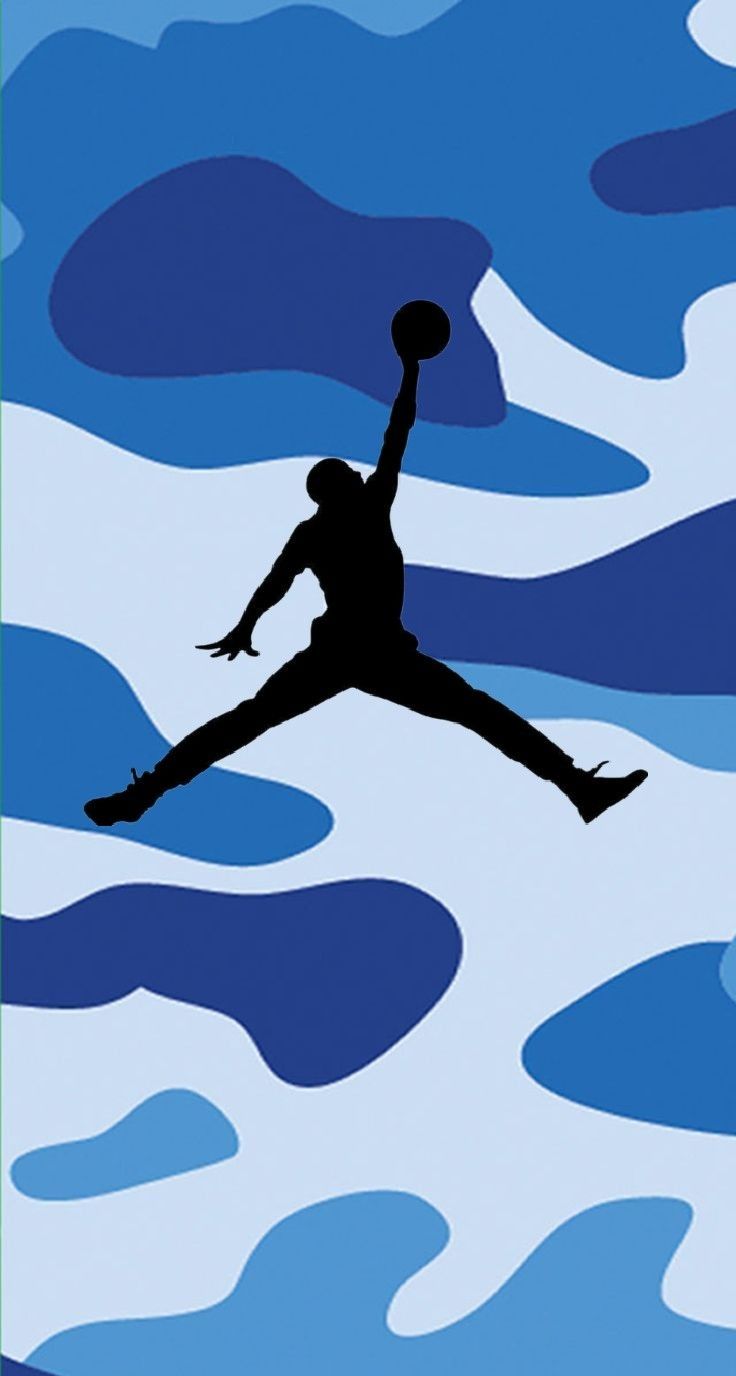 Blue Jordan Logo Wallpapers