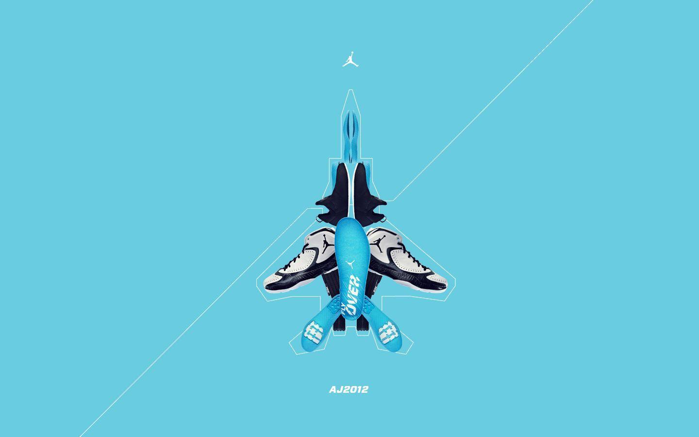 Blue Jordan Logo Wallpapers